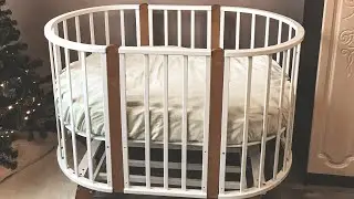 Сборка кроватки для малышки ❤️