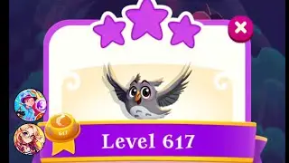 Stage 617 in Bubble Witch Saga 3 – Are You Ready for the Challenge? (Android, iOS)