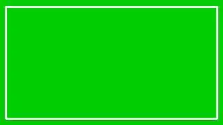 Green screen white border frame||white border green screen||green screen white border