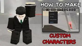 How to MAKE CUSTOM CHARACTERS IN JJS | Jujutsu Shenanigans Roblox