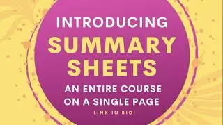 Cheat Sheets Trailer
