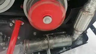 SHARMAX SN 550 работа переделанного глушителя после установки