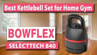 Bowflex SelectTech 840 Adjustable Kettlebell - Best Kettlebell Set for Home Gym