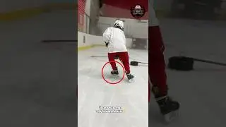 Торможение внешним ребром🔥🏒🧊