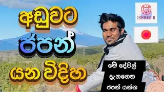 Japan Student visa Sinhala tips | How to get Japan student visa Sri Lanka | Japan visa Sinhala