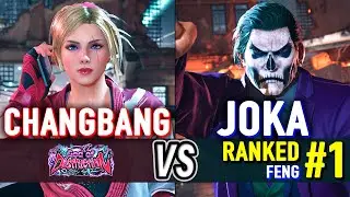 T8 🔥 Changbang (Lidia) vs JoKa (#1 Ranked Feng) 🔥 Tekken 8 High Level Gameplay