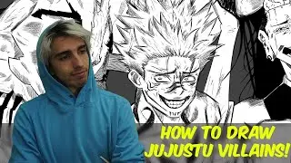 AHHHH DISEGNO I VILLAIN DI JUJUSTU KAISEN!!! - LEEZYART 🍀