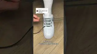 Nike Air Force 1 Lacing Tutorial with Waxed Laces! 😮‍💨🤩