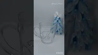 Инкрустация кружки. Буква 