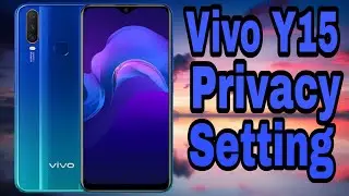 Vivo Y15 Privacy 🔏🔏🔏 Setting's