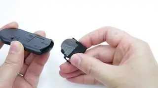 How to Open Foto&Tech Battery Door of Camera Wireless  Remote Control