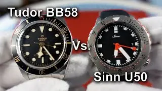 Tudor Black Bay 58 vs Sinn U50 - Dive Watch Comparison - Swiss vs German
