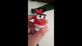 I made a custom angry birds plush