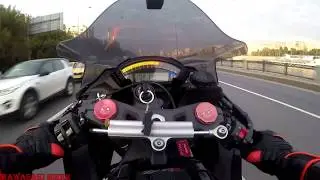 Учусь ездить на заднем колесе - Вилли  / wheelie :)