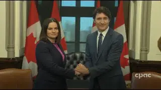 PM Trudeau meets with Belarusian opposition leader Sviatlana Tsikhanouskaya – April 15, 2024