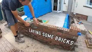 Laying a few bricks