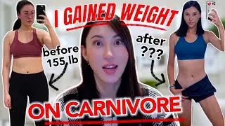 My Weight GAIN to Weight Loss Journey on Carnivore Diet | How I gained 25 lbs then lost the weight