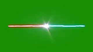 Green screen laser fighting