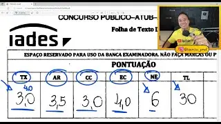 REDAÇÃO PARA CONCURSO - CRITÉRIOS DE AVALIAÇÃO