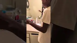 Boy uses Gel thinking it’s toothpaste