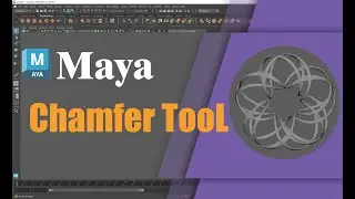 Chamfer Tool in Maya: Easy Way to Model Smooth Edges | Beginner 3D Modeling Tutorial
