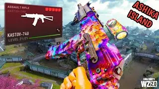 Warzone: Best KASTOV 74u Class Setup - Ashika Island
