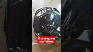 ikat pinggang scaffolding kulit asli