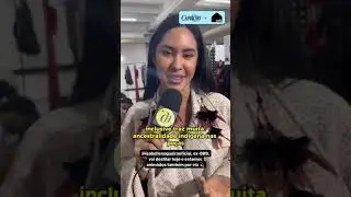 Cunhã Poranga Isabelle Nogueira em entrevista para a Revista Capricho sobre desfile Vogue Brasil