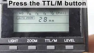 Testing Minolta Maxxum 4000 AF Flash