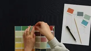 ASMR DE: Welche Farbe soll ich wählen? 🤔 (soft spoken, österreichischer Dialekt, paper sounds)