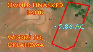 5.86 Acres of Land In Woods County Oklahoma Owner Financed Land | Only $499 Down | WHC18