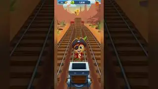 Talking Tom Gold Run 🤩 Pirate Ginger Ride Train #shorts #talkingtom