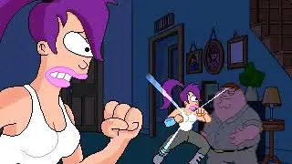 MI MUGEN Request 35 - Leela VS Peter griffin