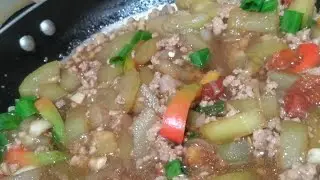 Upo with pork giniling recipe