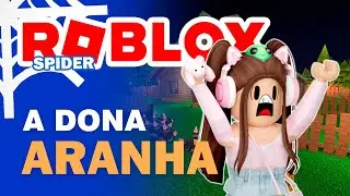 Fugimos da Dona Aranha no SPIDER - ROBLOX