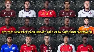 PES 2021 NEW FACE PACK UPDATE 2023 V4