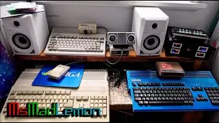 Amiga 8 Channel Soundtracker Pro 2 (Dual Amiga Parallel Port Linkup) Feat.Polyend Tracker