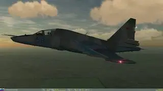 Посадка Су-25 Digital Combat Simulator  Black Shark 10