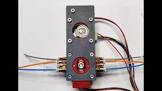 4x 3d printer simple MMU design TetraFlow MMU