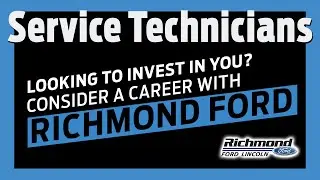 Become A Technician With Richmond Ford