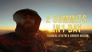 2 Summits in 1 Day | Toubkal 4167m & Akioud 4030m