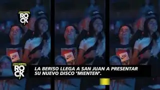 REVIVIMOS LA LINDA CHARLA CON ROLO DE LA BERISO ANTES DE SU CONCIERTO EN SAN JUAN. DALE PLAY !!!