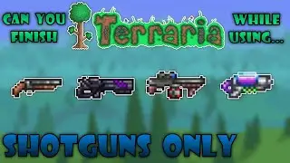 Can you finish Terraria using Shotguns Only? Terraria 1.4.1