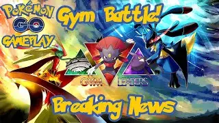 Pokemon Go Gameplay How to evolve gym Battles live