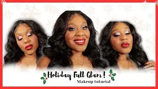 Effortless Full Glam Holiday Makeup Tutorial