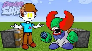 Nonsense + Tricky | FNF Friday Night Funkin' Characters in Minecraft