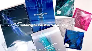 unboxing le sserafim 