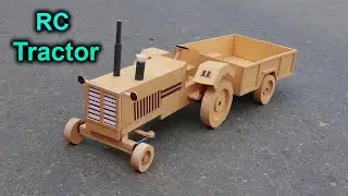 How To Make RC Tractor । Cardboard RC Tractor । Homemade RC Tractor