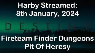 Pit of Heresy Fireteam Finder Double Carries [No Mic - Watching Football]