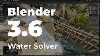 Blender 3.6 Geometry Nodes Water Solver